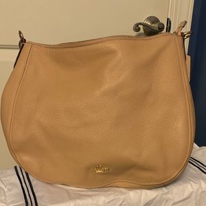 Beautiful camel colored Coach purse